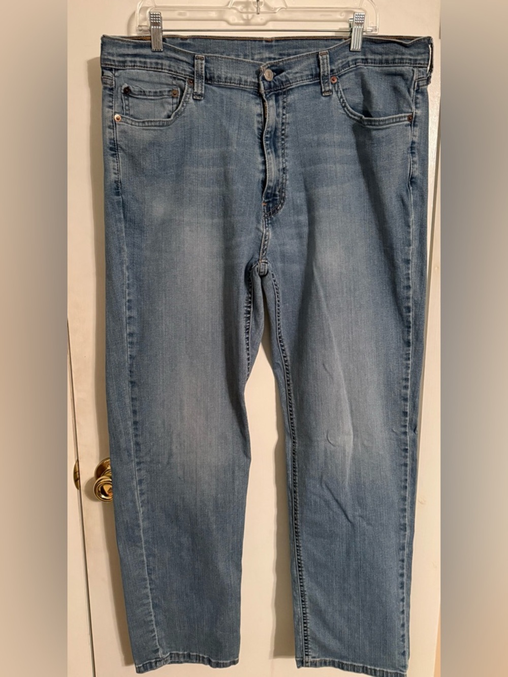 Levi's Light Blue Straight Jeans